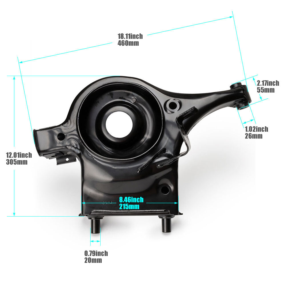 The lower left rear control arm is suitable for 2013-2018 for Nissan Altima and 2016-2021 Maxima 2.5L.