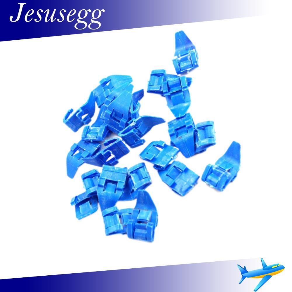30Pcs Belt Moulding Clip Clips Fasteners 19.8x35.8mm for Accord Prelude Odyssey