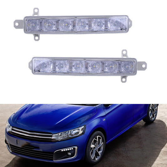 Front bumper Fog Lights Pair for Peugeot 308 2013-2020 for Peugeot 108 2014-2020