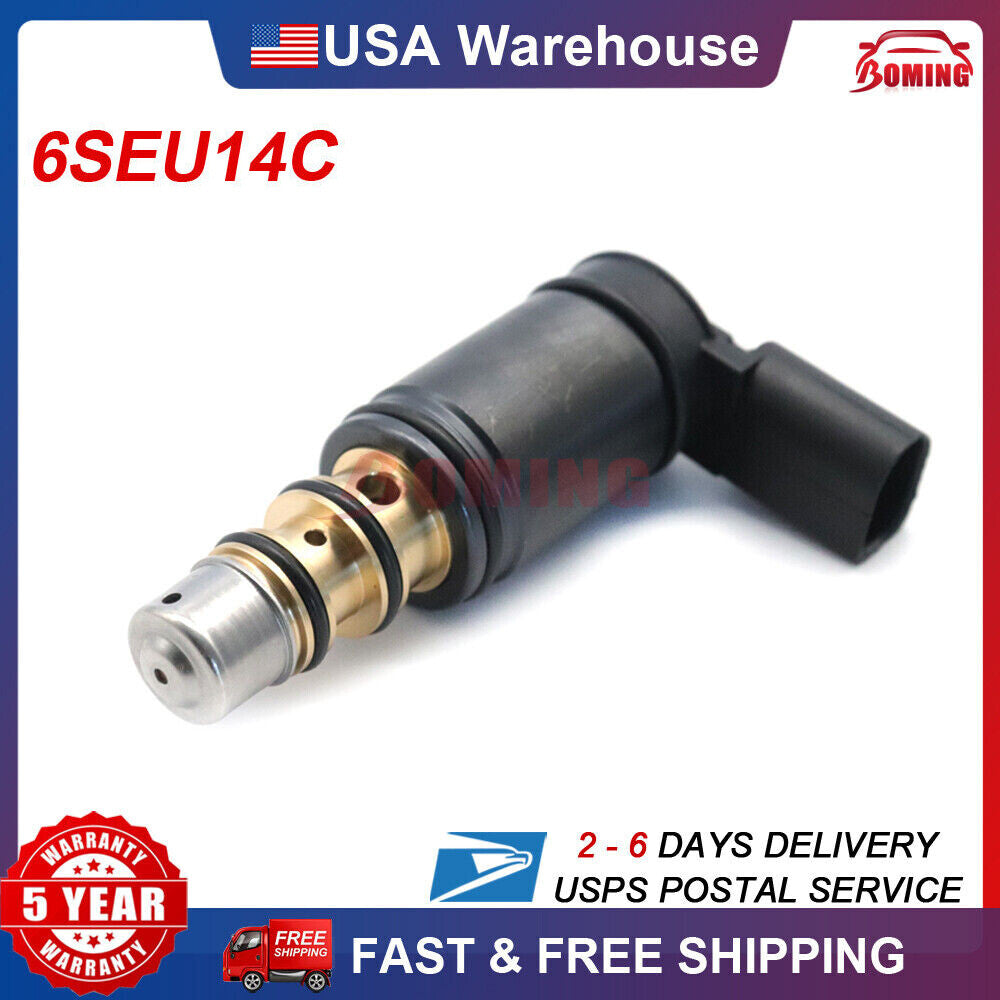 6SEU14C New A/C Compressor Solenoid Valve for VW MK5 for Jetta for Passat 7SEU16C Q