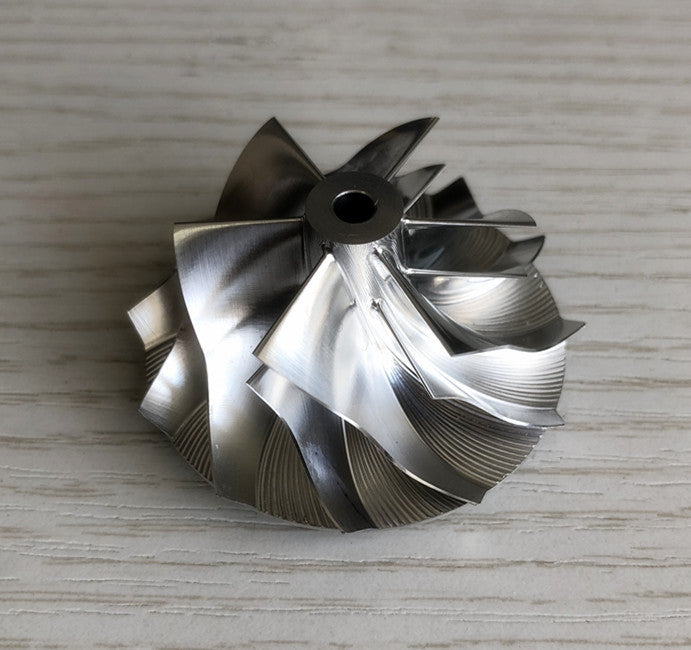 GT1249 6+6 Blade 36.40/49.00 mm Performance Billet Compressor Wheel