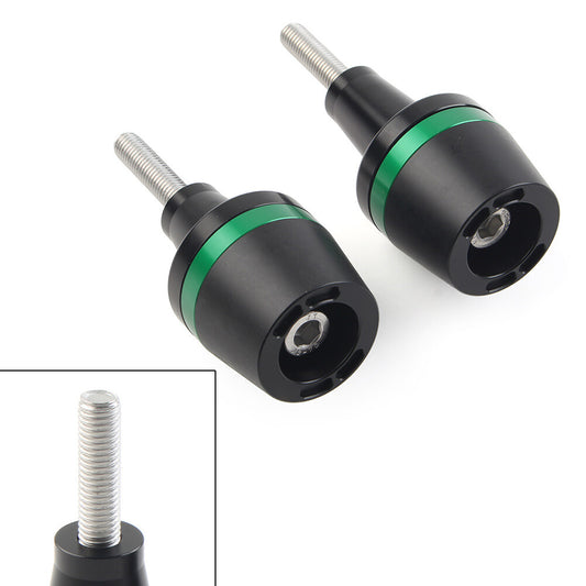 2¢ª Sturzpads Crash Protector f¨¹r for Yamaha for Suzuki for Honda for Kawasaki Universal Green