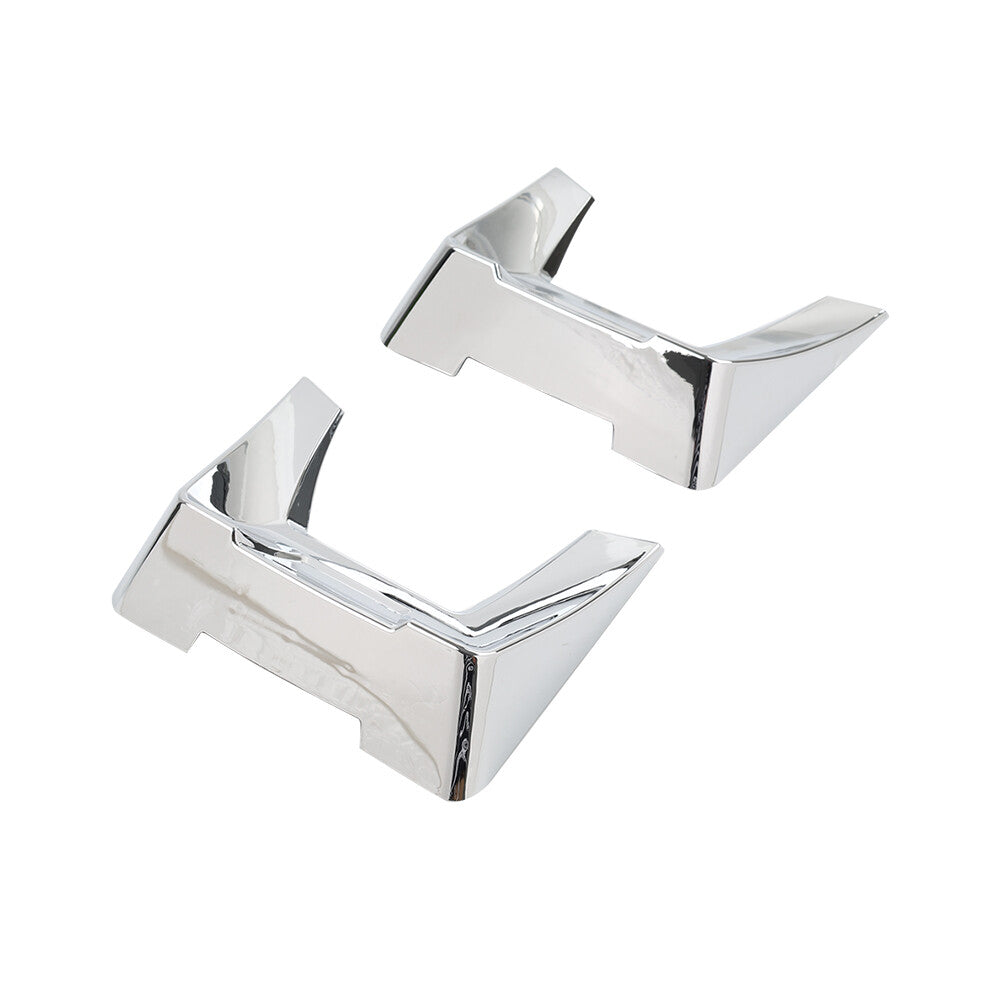 Chrome Speedform Saddlebag Lid Spoilers for Harley Road Glide Ultra Limited 14+