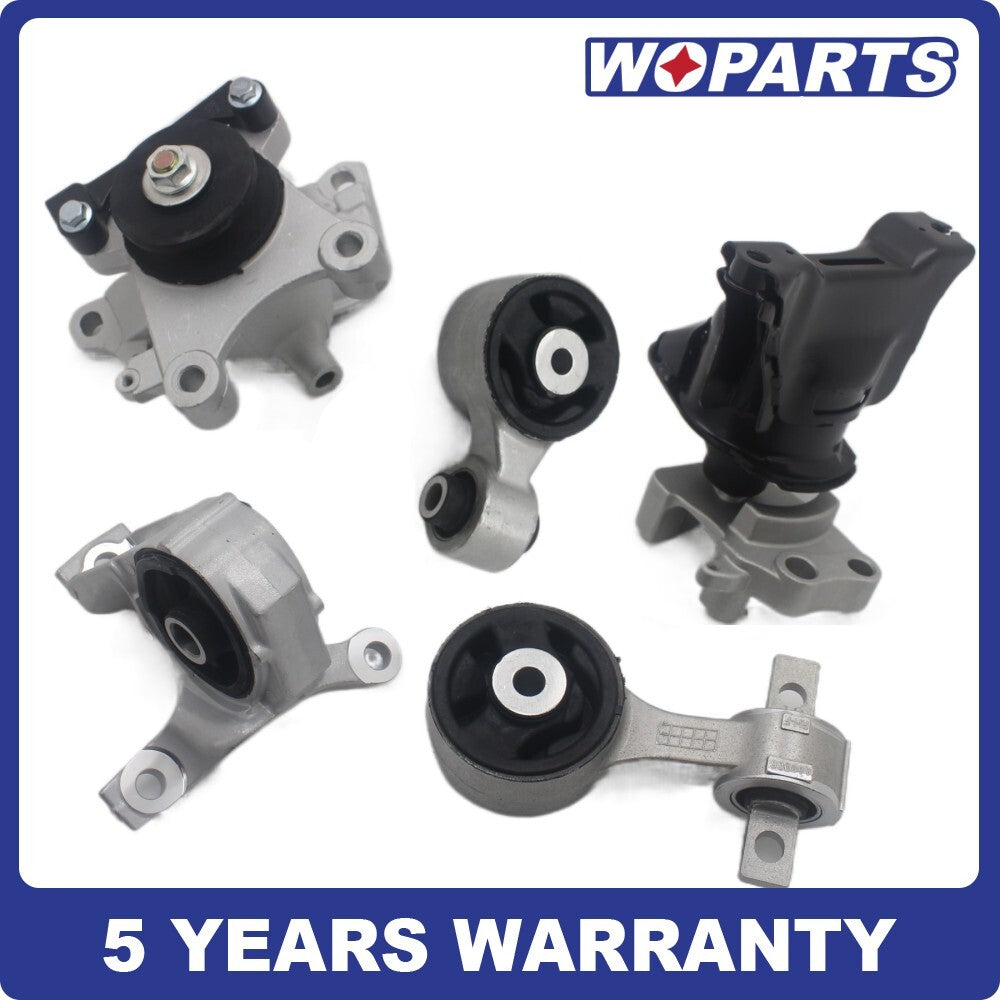 Engine And Manual Trans Mount Set 5PCS FIT FOR 2006-11 for Honda for Civic Si Coupe 2.0L