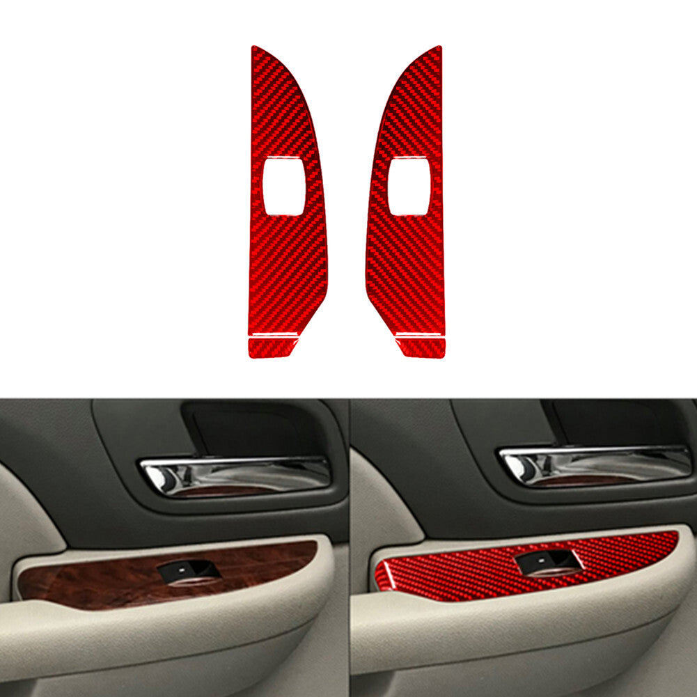 Carbon Fiber With CD Player & DVD Frame Trim For Silverado/tahoe/ for sierra 2007-14 v
