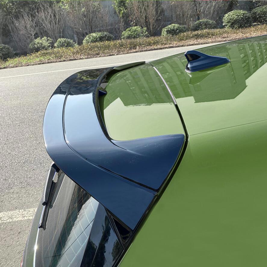 Fit for VW for Golf MK8 GTI Rline 2023-2024 ABS Gloss Black Rear Roof Spoiler Wing B n