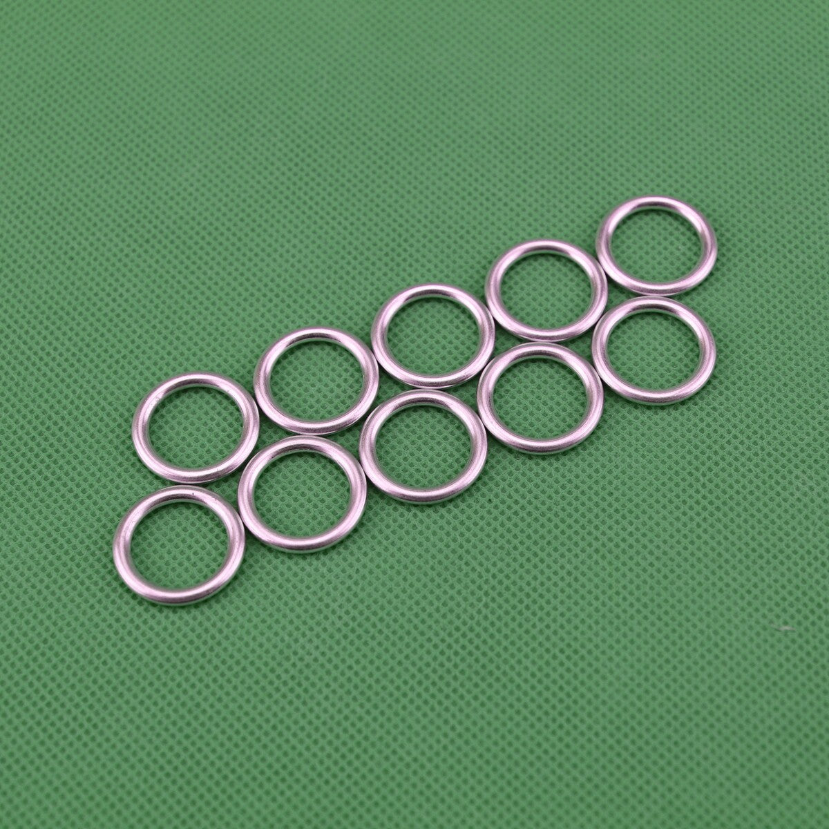 Oil Drain Plug Gaskets for Audi S4 A4 Q5 for VW Touareg CC REINZ Set of 10 N0138157