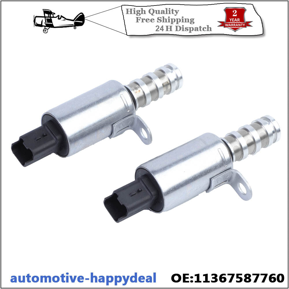 2X Variable Valve Vanos Timing Solenoid for Mini One Cooper S JCW 1.6 Petrol