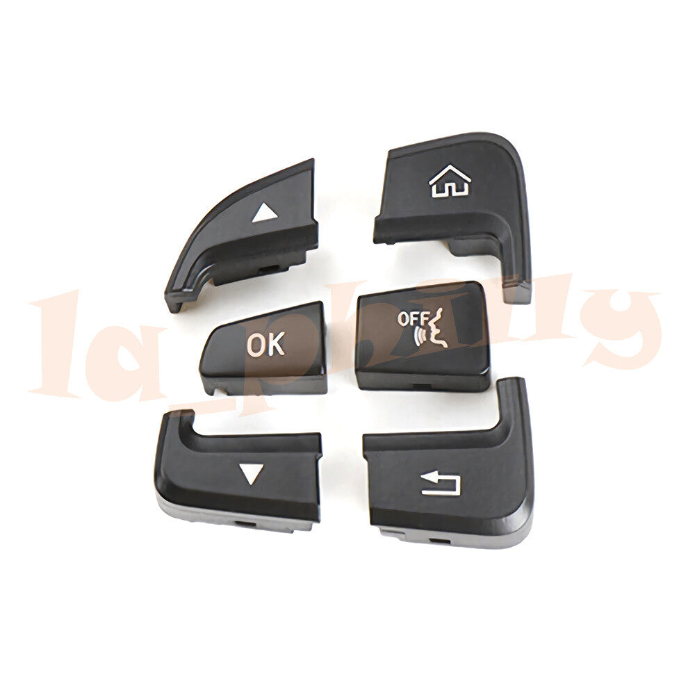 Steering Wheel Switch Button Cover Repair Kit for Benz W205 C-class Left Side Q