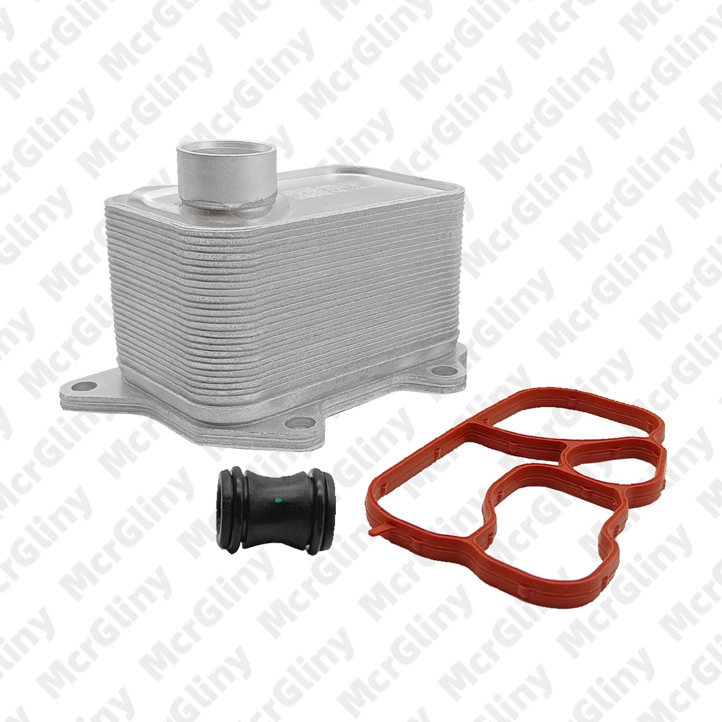 1.8T/2.0T engine oil cooler, gaskets and radiator connector 06L117021C for Audi n