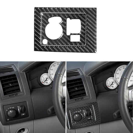 for Audi A4 2017-2019 Red Carbon Fiber Driver Storage Box Decorative Cover Trim v