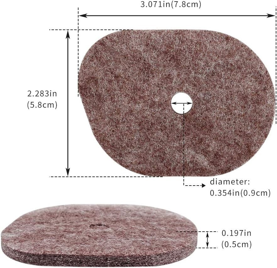 2 Pack Air Filter 4144-124-2800 for FS40 FS40C FS50 FS50C FS50-L FS56 FS56R