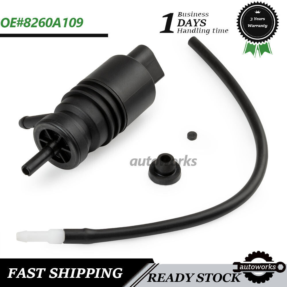 8260A109 Windshield Washer Pump Wiper Motor for Mitsubishi Lancer 2.0 2.4L 08-15