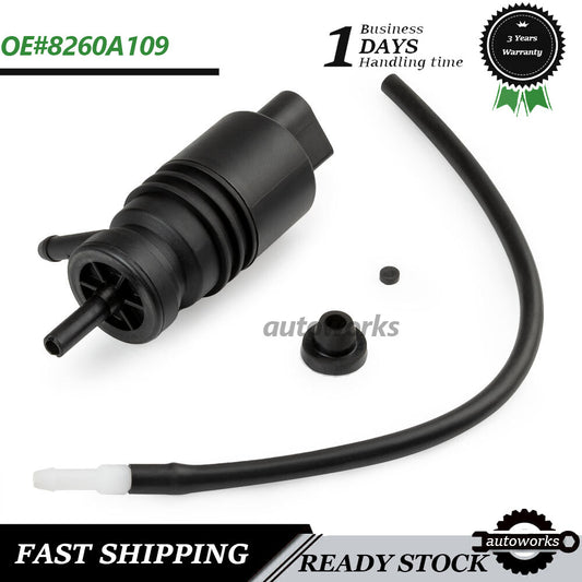 8260A109 Windshield Washer Pump Wiper Motor for Mitsubishi Lancer 2.0 2.4L 08-15