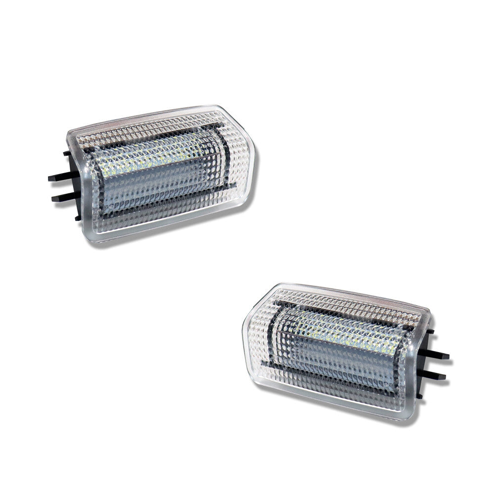 2 Pack LED Light Door Step Courtesy Lights for for Lexus for and for Subaru BRZ White + Red - v