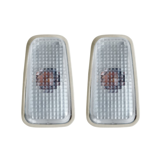 2x 632567 Side Marker Light Repeater Lamp Fits for Peugeot 106 306 406 806 12V
