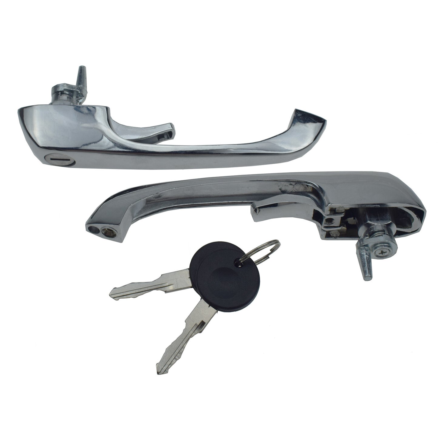 A pair of door handles with key 211837205N suitable for Bus Van Type 2 69-79 Thing- v