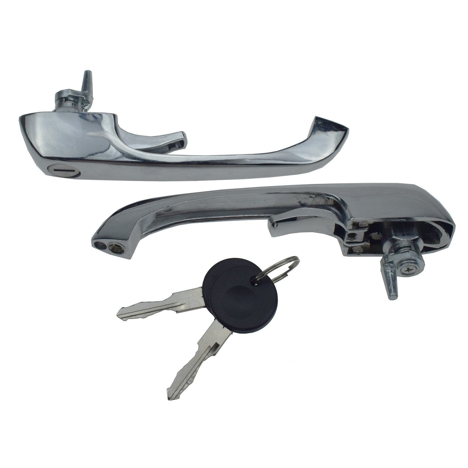A pair of door handles with key 211837205N suitable for Bus Van Type 2 69-79 Thing- v