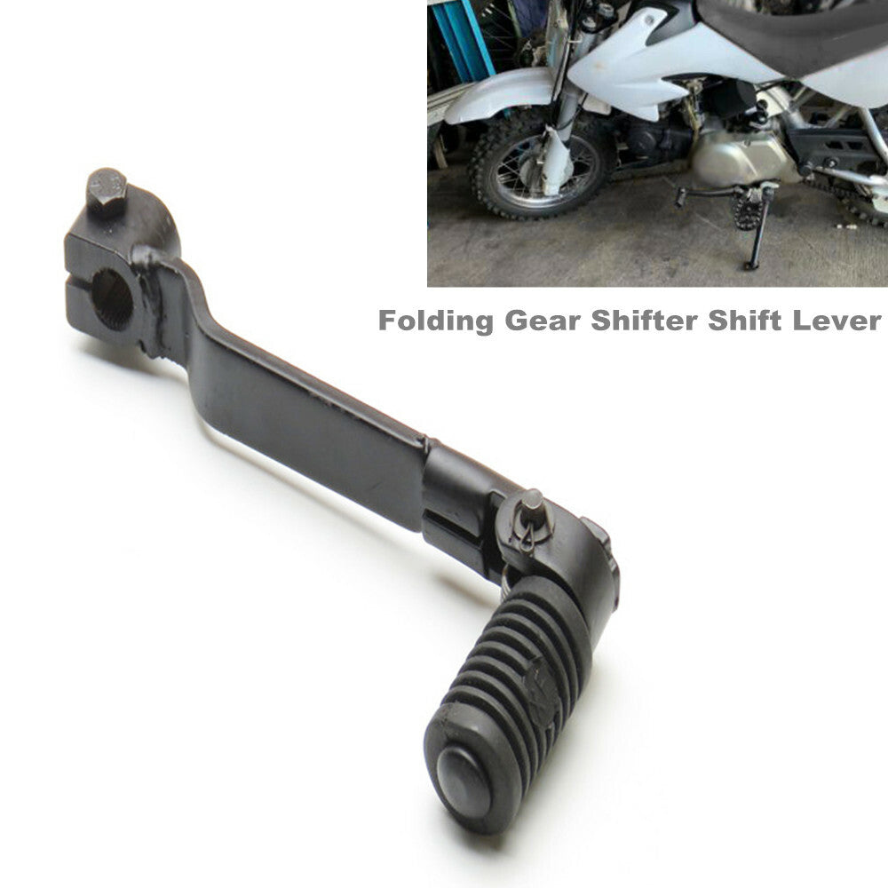 Motorcycle off-road bicycle folding gear shift lever CNC aluminum alloy universal - n