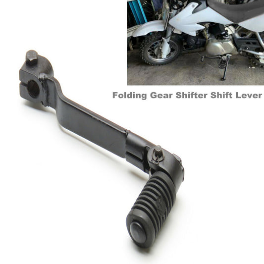 Motorcycle off-road bicycle folding gear shift lever CNC aluminum alloy universal - n