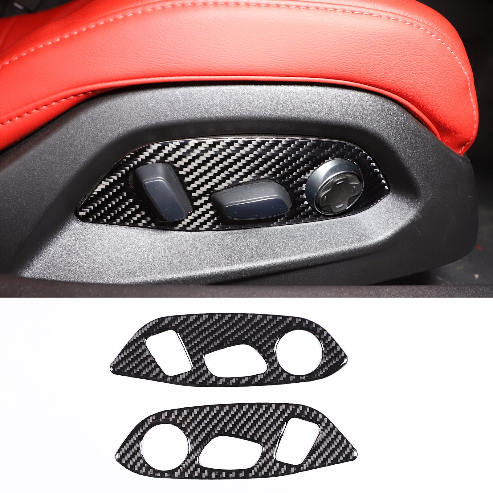 ABS black center console left storage tray for 86/for Subaru BRZ 2022-2023- v
