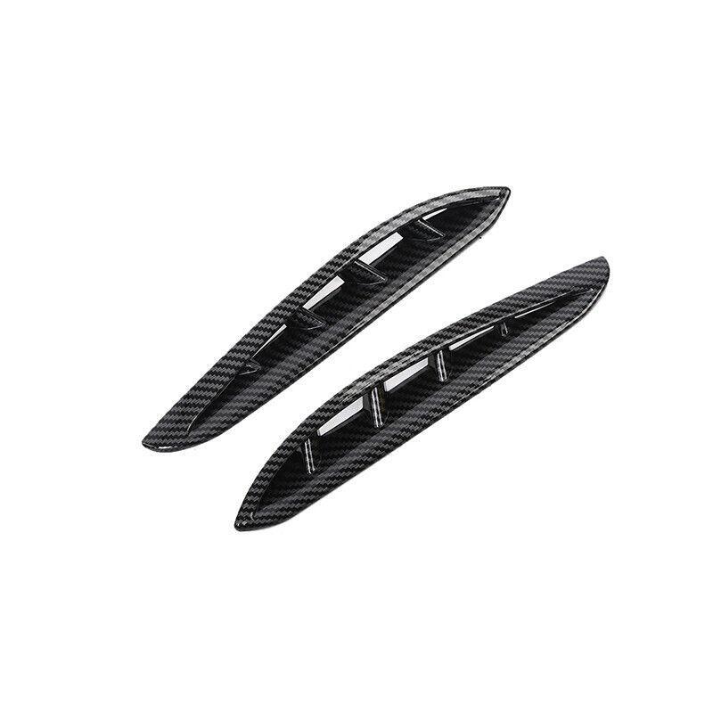 Carbon Fiber LeftRight Air Inlet Frame Trim For 2021-2023 for Toyota Venza Harrier