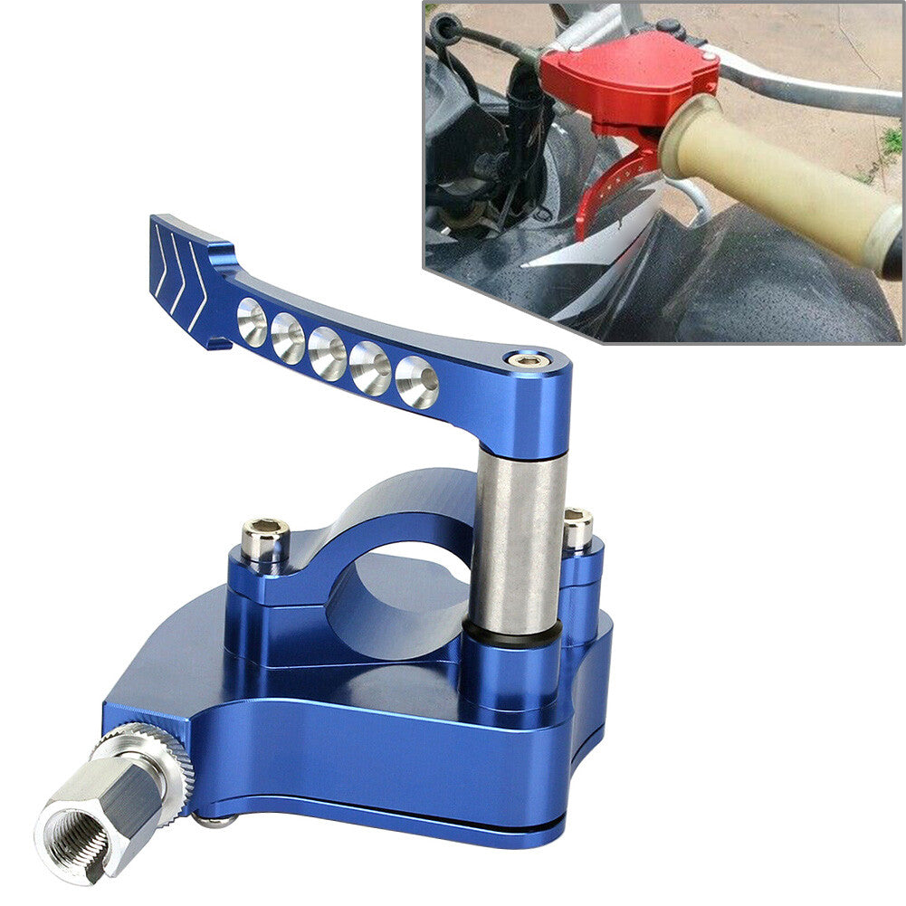 Billet Thumb Control Throttle Assembly f¨¹r for Yamaha Banshee 350 YFZ350 87-06 Blau