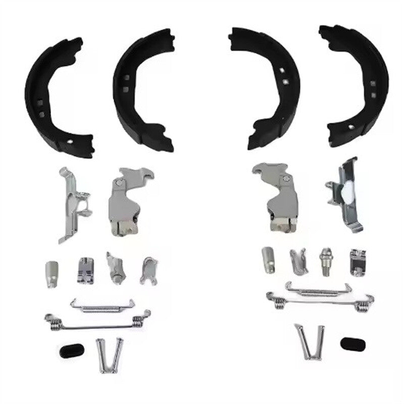 Parking brake shoes and accessory fastener kit for Maserati Ghibli Quattroporte - n