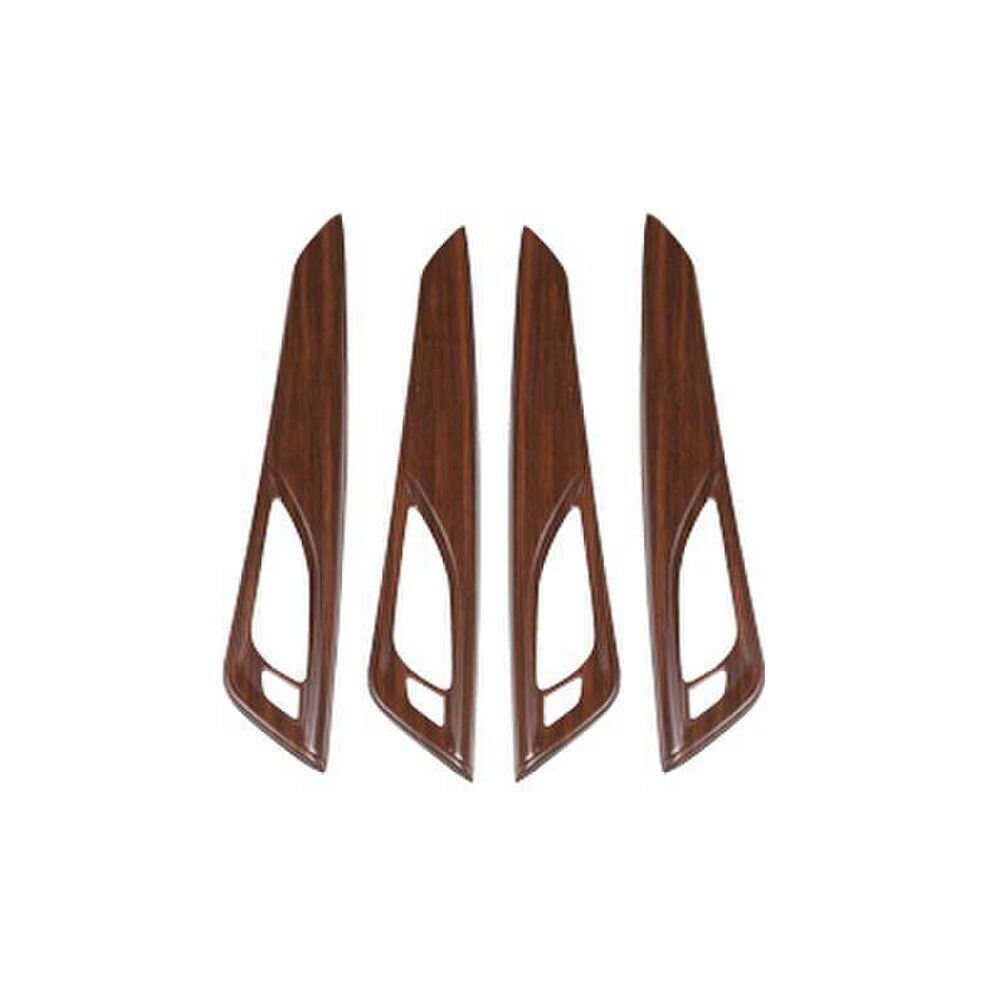 for Cadillac CT5 2020-2024 Matt Wood Grain Inner Door Handle Cover Decor Trim 4P
