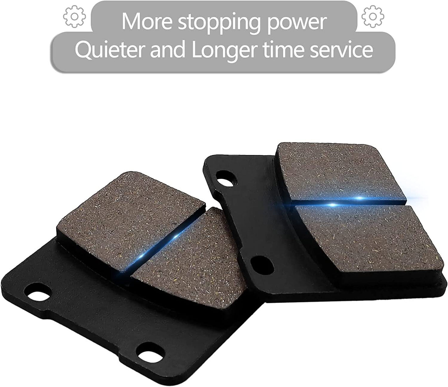 Brake Pads for GV1400 1986 VL1500 W/X/Y/K1 1998-2001 GSX1100 GSX 1100 1984-1986