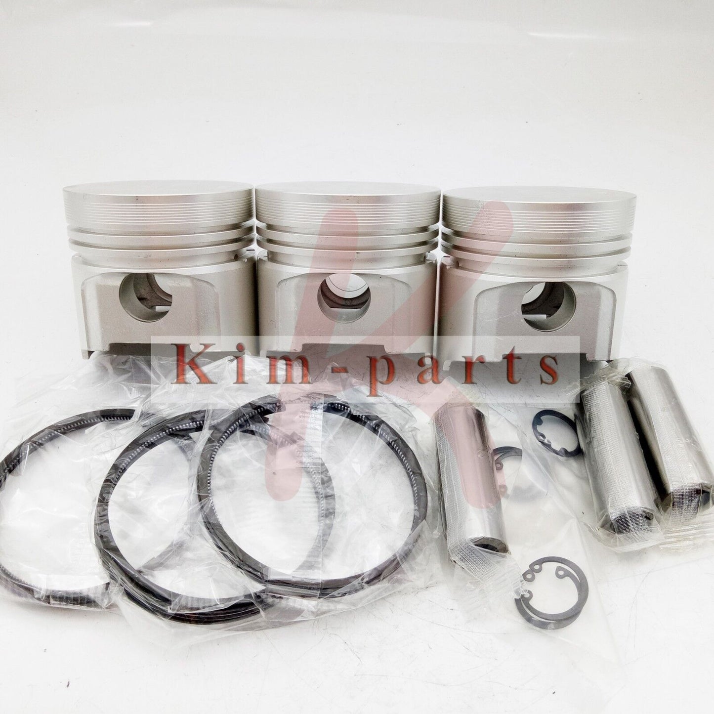 For D600 Engine New 3 Sets STD Piston Kit With Ring Set