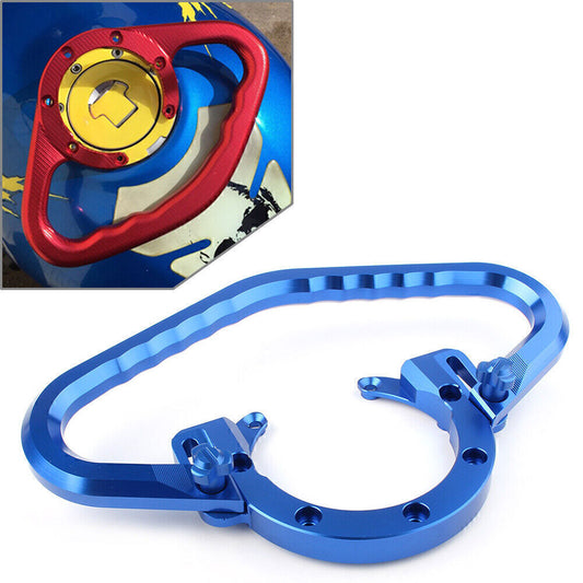 7 Holes Passenger Tank Hand Grab Bar Grip for Honda CBR1000RR CBR1100XX Blue Q