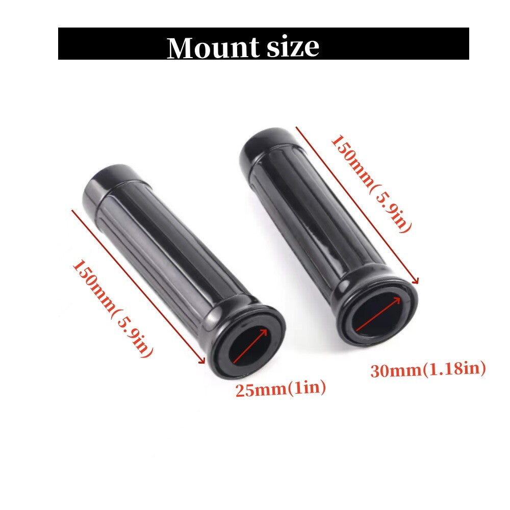 Black handlebars suitable for Honda Magna 750 VTX 1300 and Vulcan 1600. n
