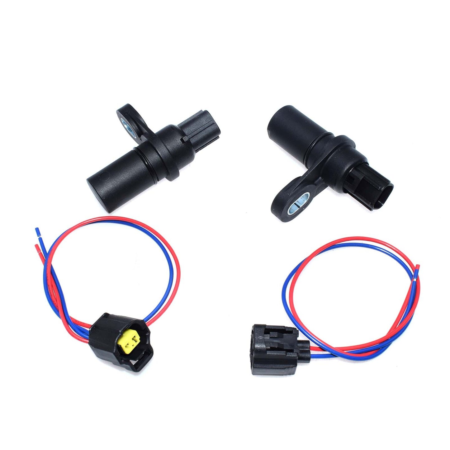2X Transmission Input  Output Speed Sensor W/Connector for Chrysler for Jeep for Dodge