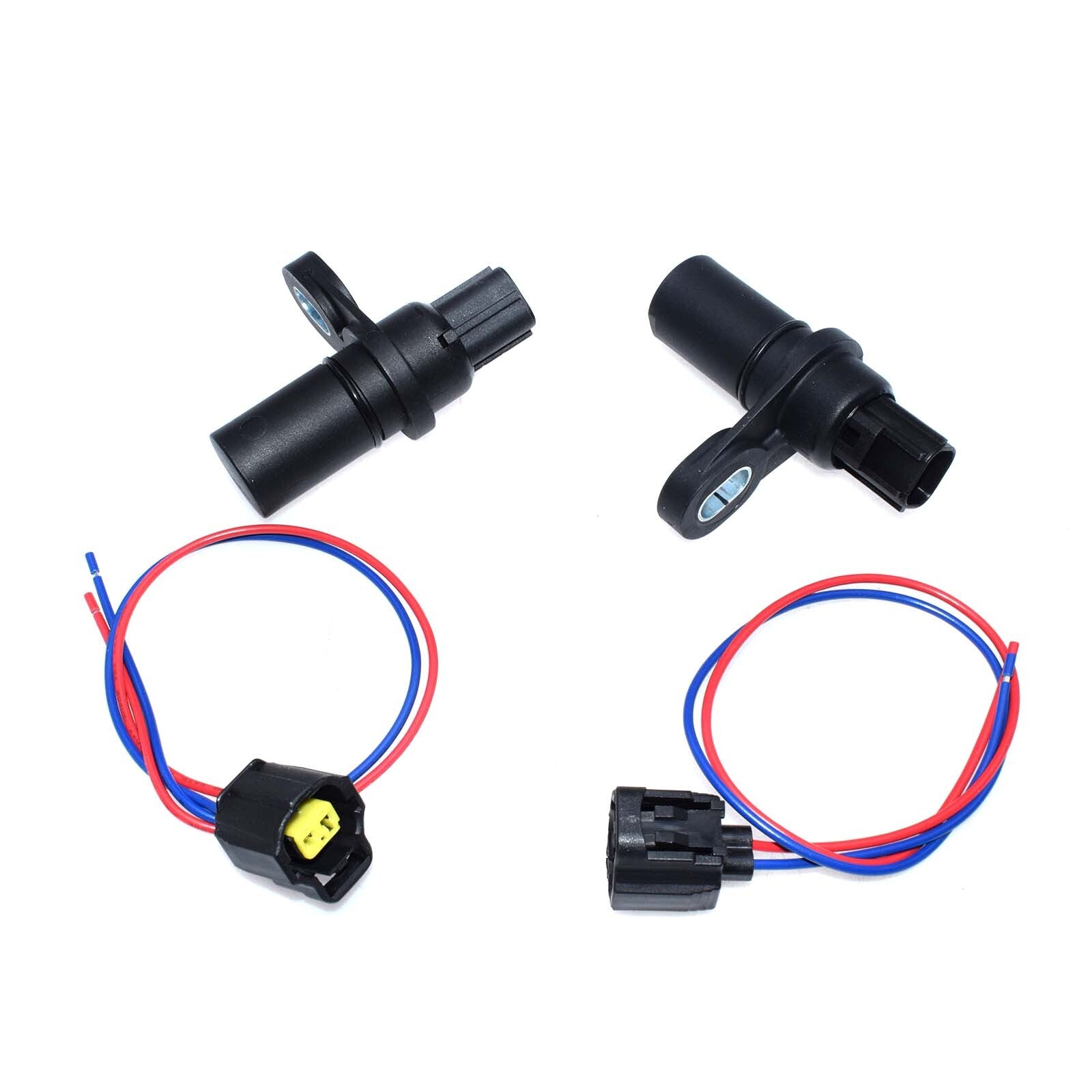 2X Transmission Input  Output Speed Sensor W/Connector for Chrysler for Jeep for Dodge