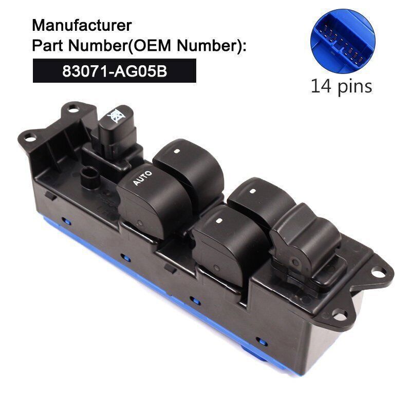 For 05-09 for Subaru Legacy Outback Driver Side Master Power Window Control Switch