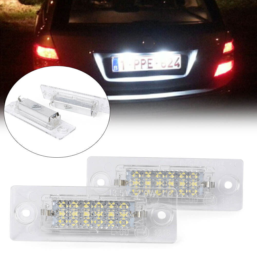 Kennzeichenleuchte Nummernschild Licht F¨¹r for VW for Golf 5 Plus 05-09 Caddy III 04-10