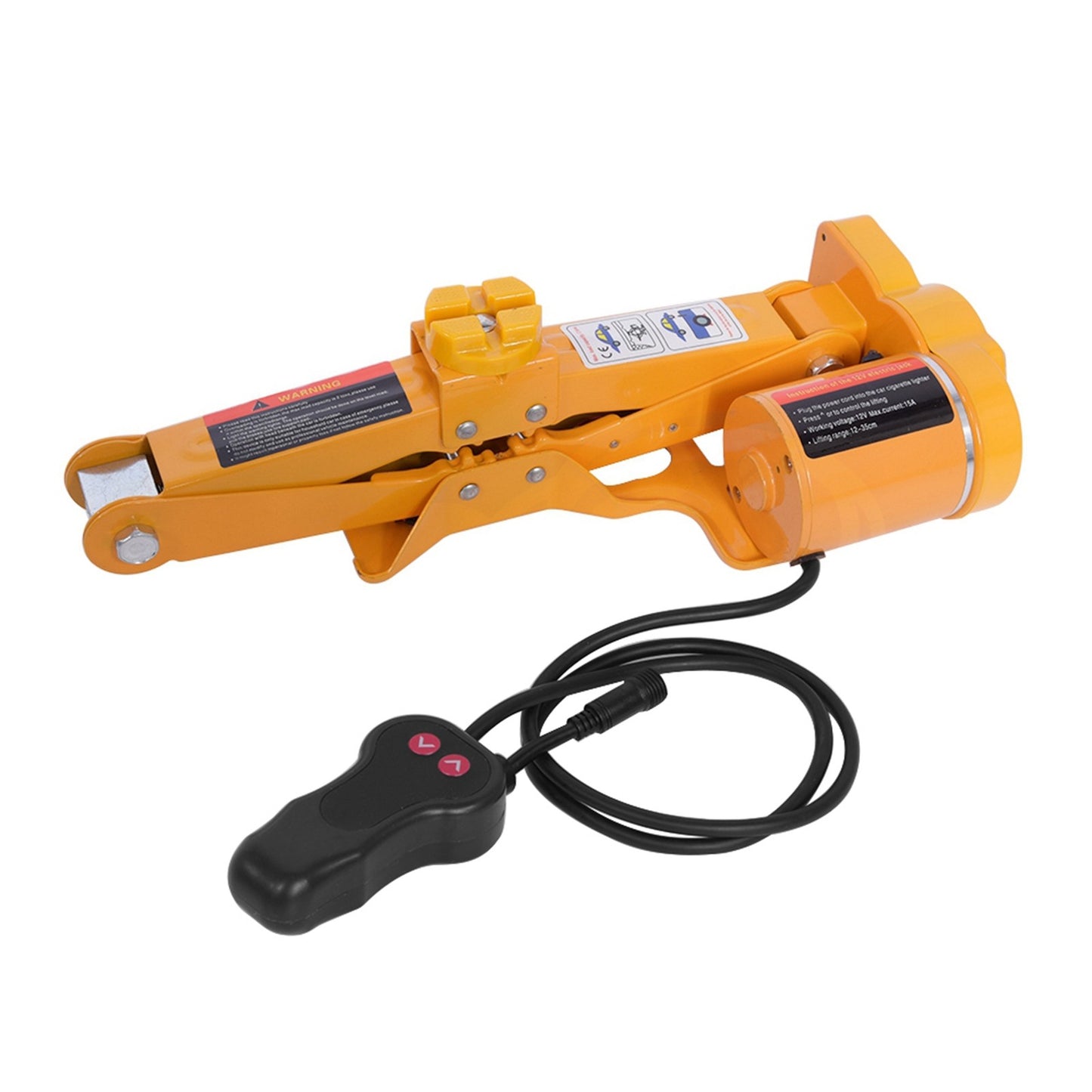 12V DC Automotive Car Automatic Electric Lifting Jack 2 Ton Garage Equipment For