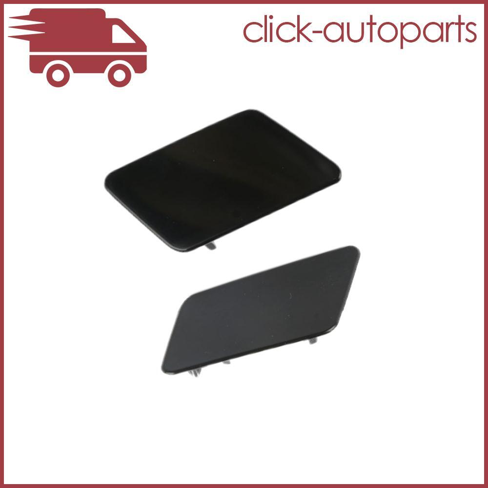 2Pcs Headlight Headlamp Washer Cover Cap LHRH for Jaguar XJ XJR Random Color Q