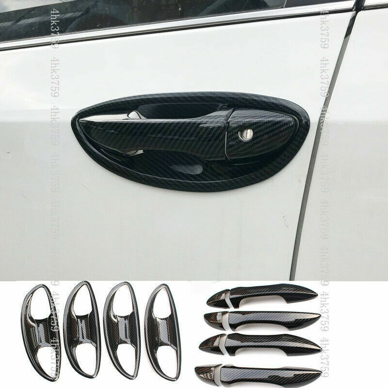For 2020-2022 for Sentra ABS Glossy Black Window D Pillar Trim Strip Cover 2X v