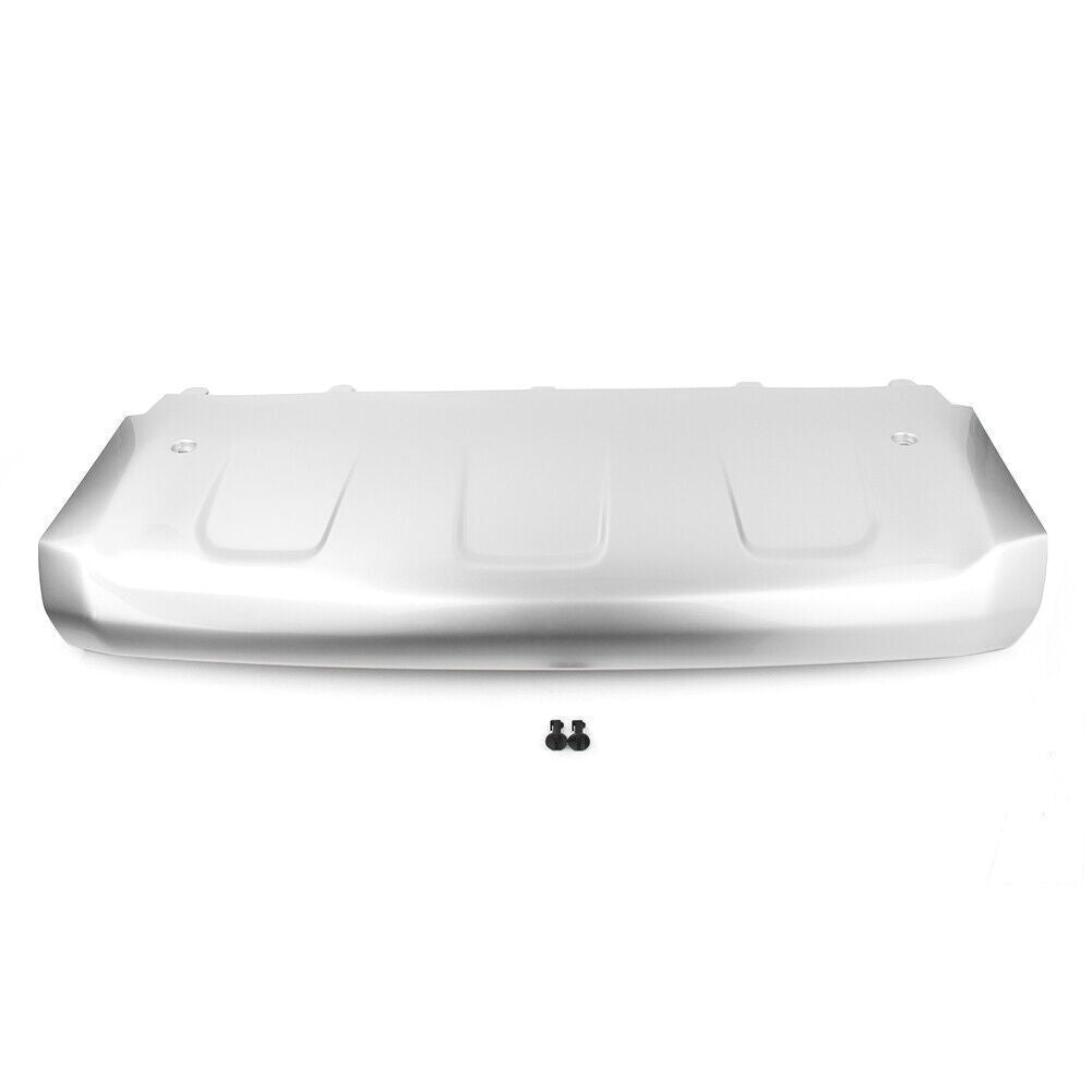 Front Bumper Protector Guard Skid Plate For 2016-20 for Jaguar F-PACE SPORT Silver