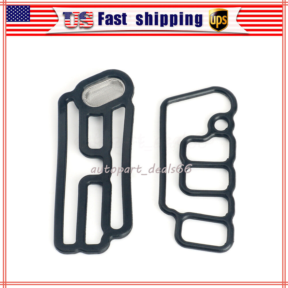 2Pcs Cylinder Head Solenoid Gasket VTEC for Honda 15815-R70-A01 15845-R70-A01