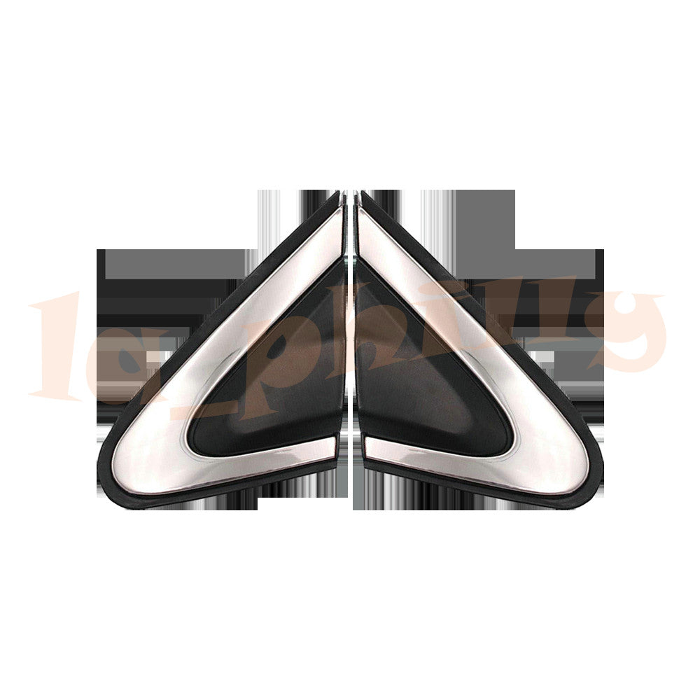 2X Side Mirror Corner Triangle Cover Pillar Trim RHLH For 12-16 for Honda for CR-V CRV
