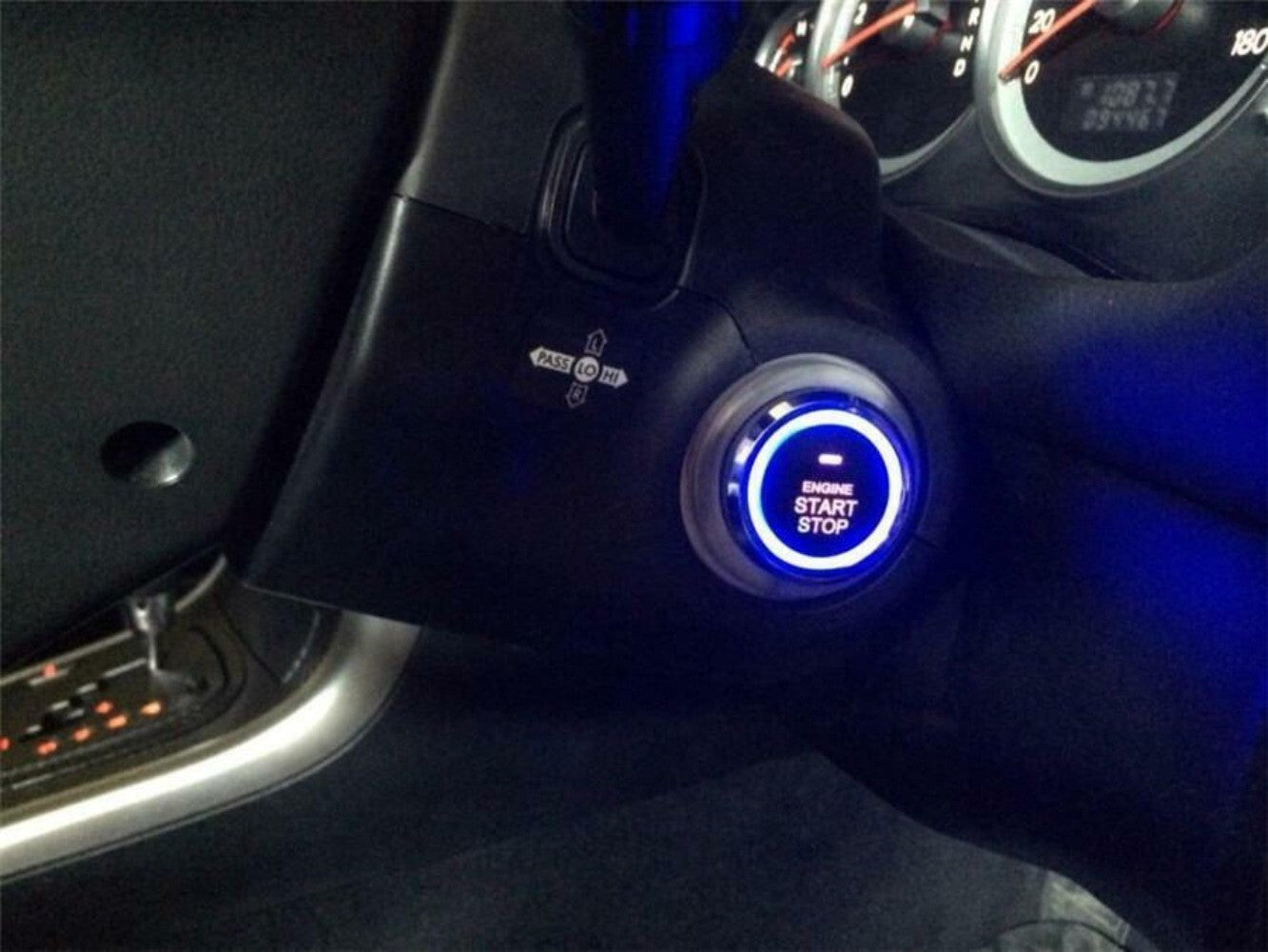 Remote Concrol Car Engine Start & Stop Button Switch Keyless Entry Central Lock n