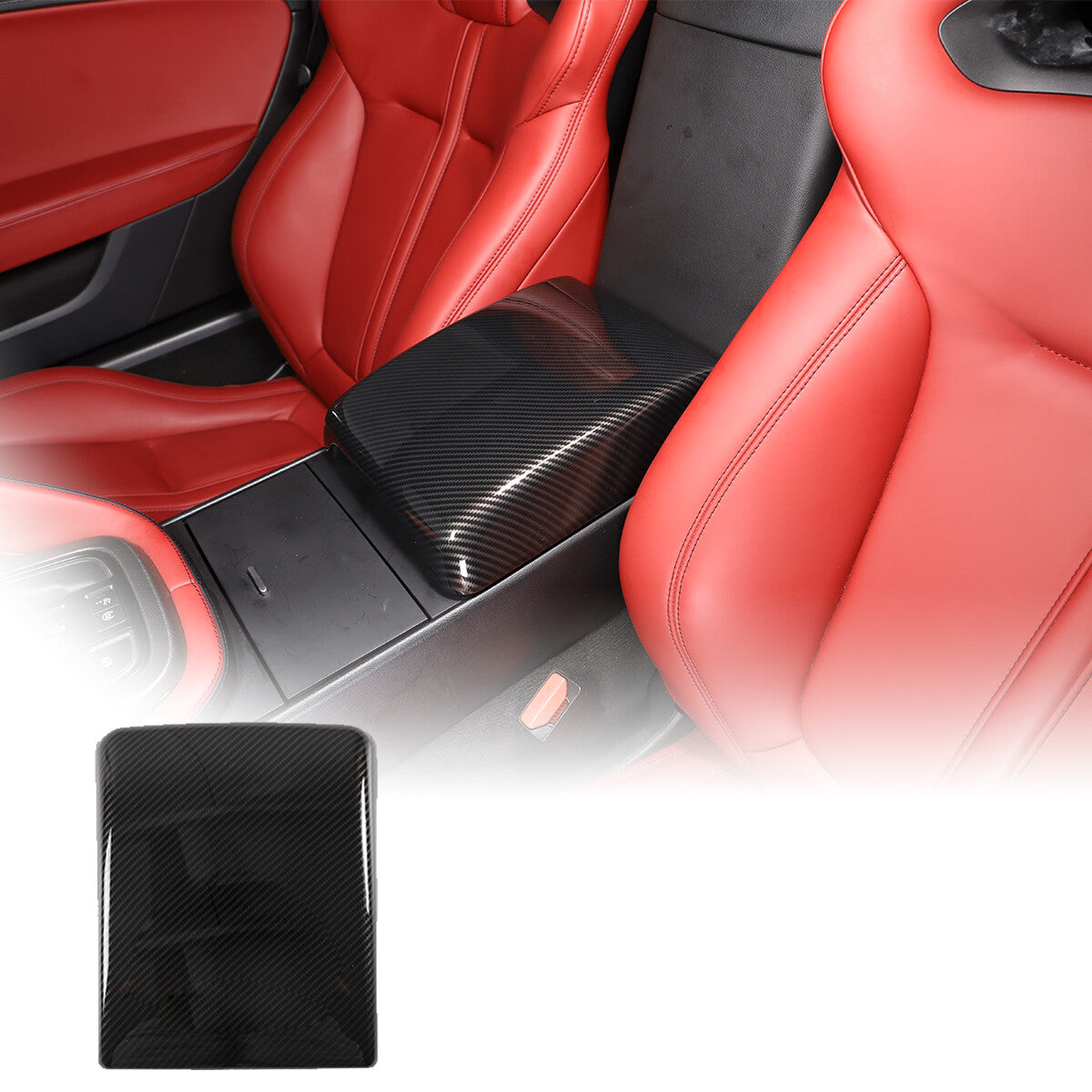 Black for seat storage bag with two space box decorations suitable for ta Supra 19-21 - v