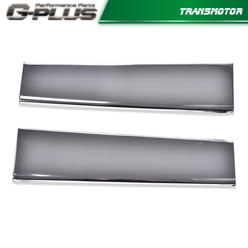 Front lower fender molding trim with chrome plating suitable for 1981-1988 Cutlass Supreme pair