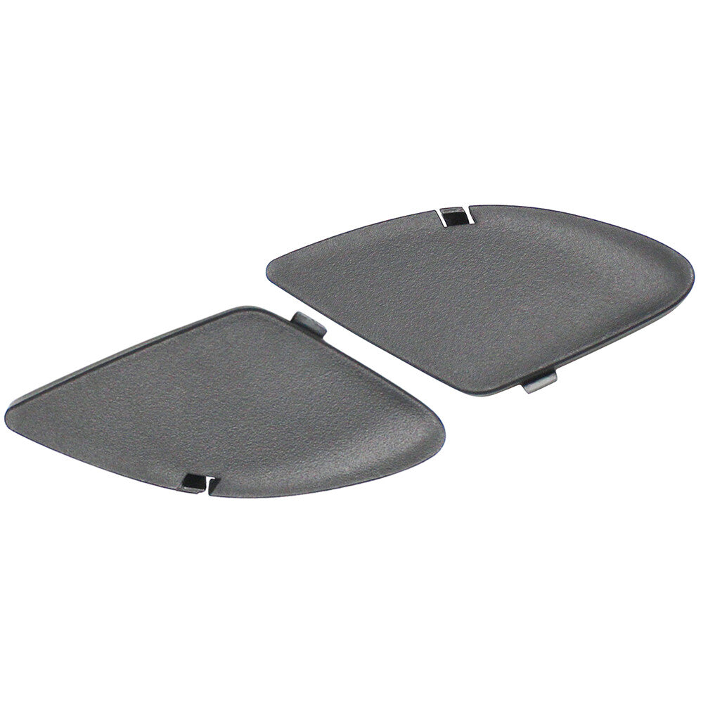 For 2007-2011 for Honda CRV for CR-V Front Inner Door Handle Covers Black Left+Right Q