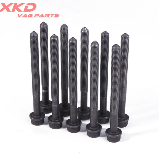 10* 2.0T 1.8T Cylinder Head Bolt for VW CC for Golf for Jetta for Passat for Tiguan for Audi for A4 Q