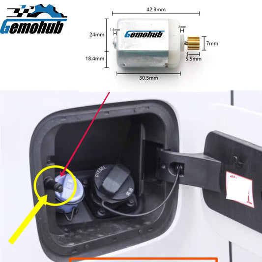 1PC Fuel Filler Cap Actuator Motor For 2004-2010 for Audi for A8 D3 2007-2010 for Audi S8