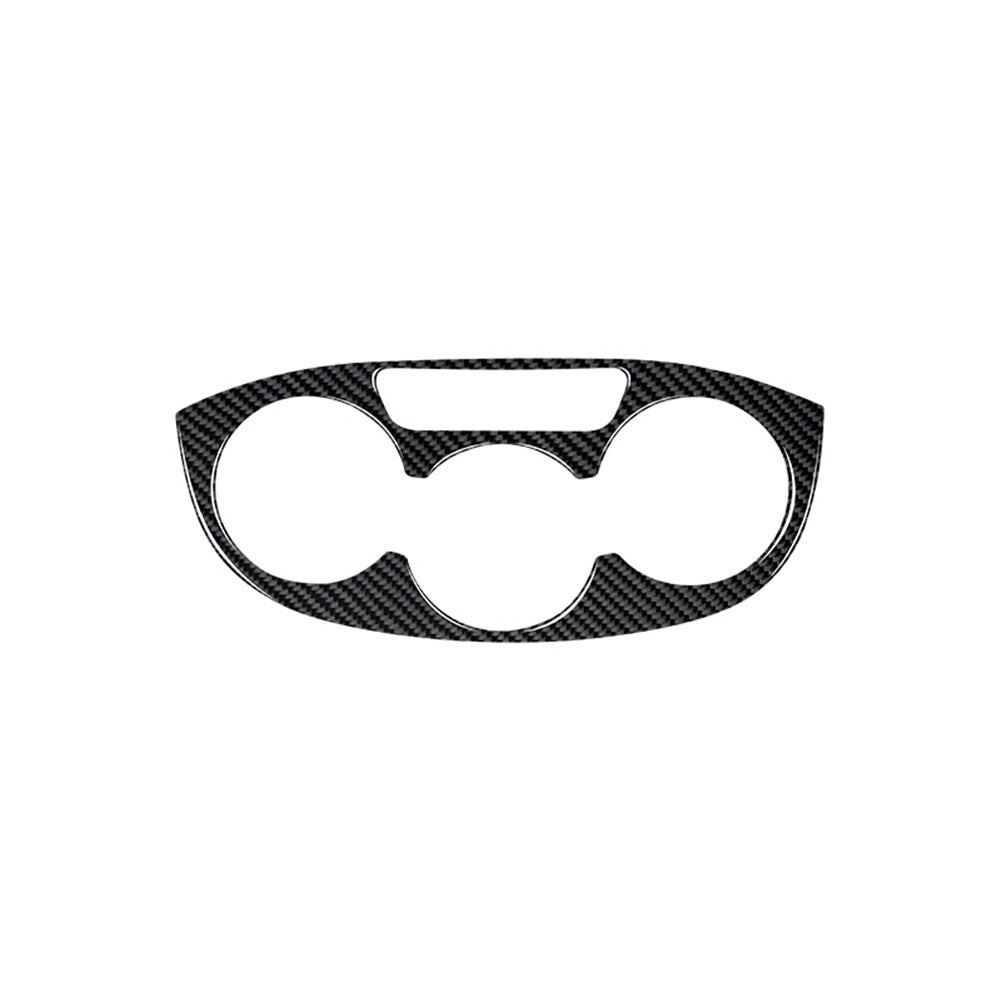 7Pcs Carbon Fiber Interior Steering Wheel Cover Trim for Mazda CX-9 2010-2015 v